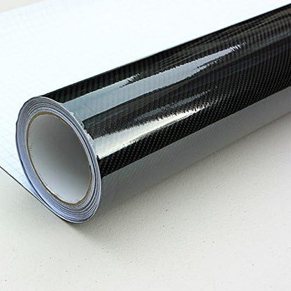 6D Декоративно автомобилно фолио 1.52 X 18M черен карбон BLACK CARBON