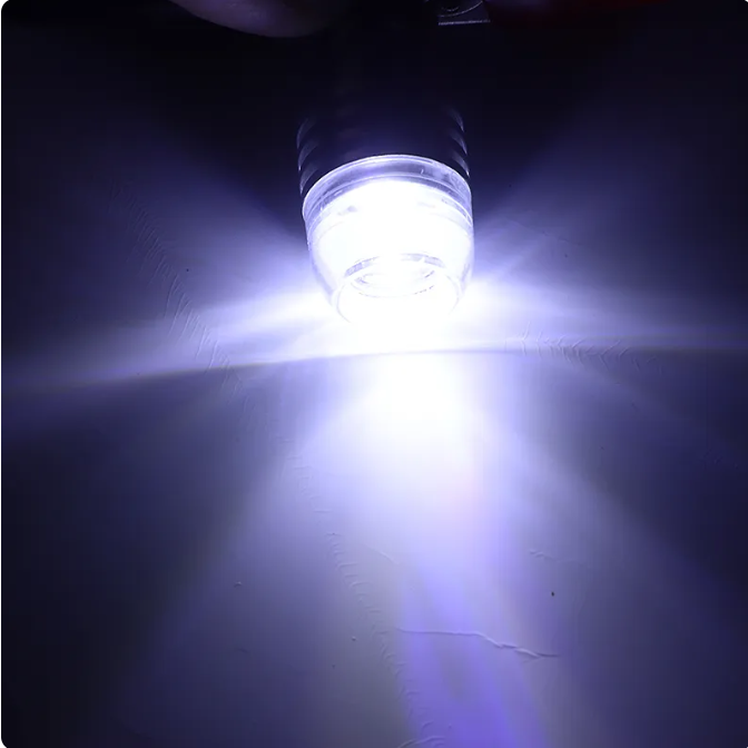 Комплект от 2 броя LED Лед Диодни Крушки За Габарит P21W 1156 BA15S 12V с 9 Леда Бяла Светлина