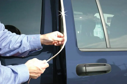 Защитна лента протектор за врата капак багажник бяла 5М