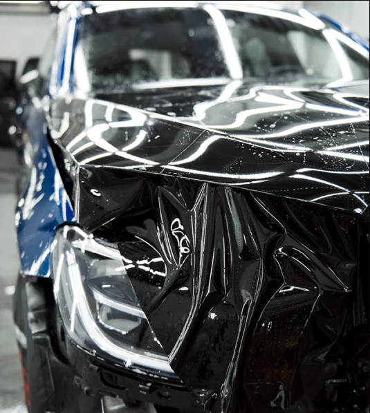 Декоративно автомобилно фолио 1.52 X 28M черен гланц лъскаво черно