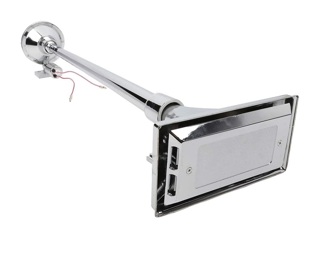 Тромба, клаксон 12V/24V единична правоъгълна камион ТИР