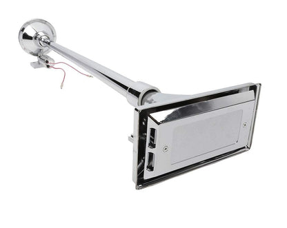 Тромба, клаксон 12V/24V единична правоъгълна камион ТИР