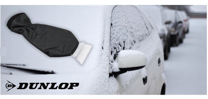Стъргалка за лед с ръкавица черна Dunlop