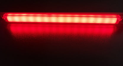 1 брой LED ЛЕД Светодиоден Габарит Маркер с Неон Ефект Червен 12V-24V 24 см