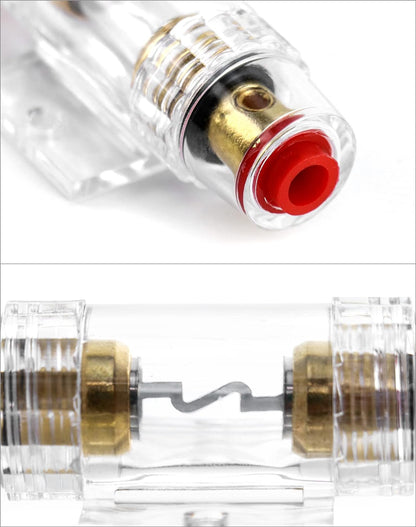 Гнездо за предпазител бушон стъпало за автомобилен усилвател 60А