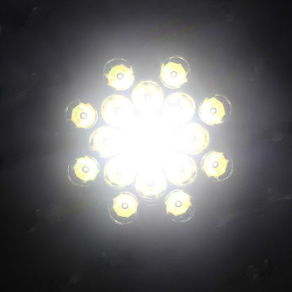 LED ЛЕД Диодна Лампа Халоген Фар с Дълга Бяла Светлина + Бяла и Жълта Габаритна 80W 9100lm 12V - 24V Е-марк Е9 За Автомобил Бус Ван 4х4 Джип ATV Камион Трактор и др.