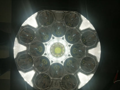 LED ЛЕД Диодна Лампа Халоген Фар с Дълга Бяла Светлина + Бяла и Жълта Габаритна 80W 9100lm 12V - 24V Е-марк Е9 За Автомобил Бус Ван 4х4 Джип ATV Камион Трактор и др.