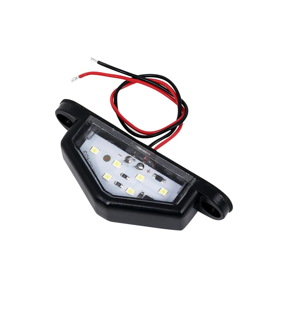 12V ЛЕД LED Диодно осветление за заден регистрационен номер за Автомобил Камион Бус Ремарке Каравана и др.
