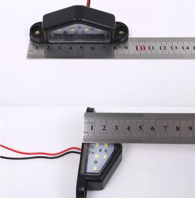 12V ЛЕД LED Диодно осветление за заден регистрационен номер за Автомобил Камион Бус Ремарке Каравана и др.