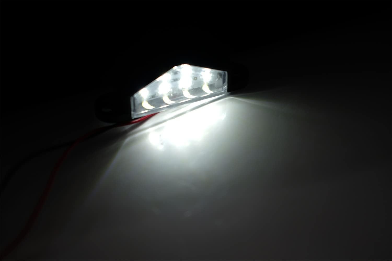 12V ЛЕД LED Диодно осветление за заден регистрационен номер за Автомобил Камион Бус Ремарке Каравана и др.