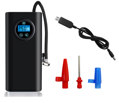 🔥 AirPump Pro™ Мощен Мини Компресор на Батерия с LED Дисплей