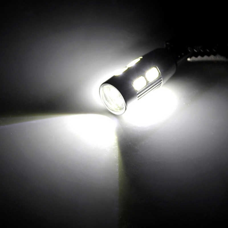Лед Крушки За Габарит, Т10 W5W LED 10 SMD, Canbus, 12V, Бяла Светлина