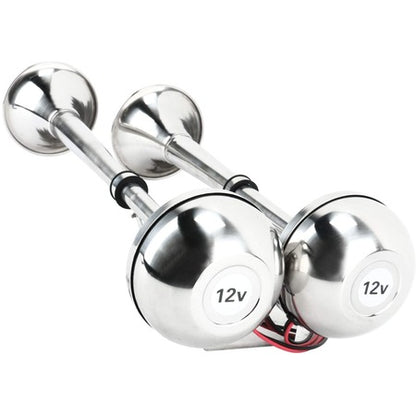 Тромба 12V Двойна За Яхта, Кораб, Лодка, Катамаран, Камион, ТИР, 455 х 190 mm, Супер Мощен и Силен Звук !