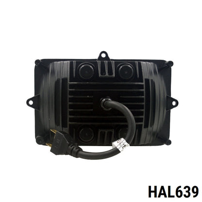 ЛЕД Диоден Халоген LED Фар - 5100lm 16.5cm 60W PRO - Късa/Дълга Светлина - John Deere Странично захващане