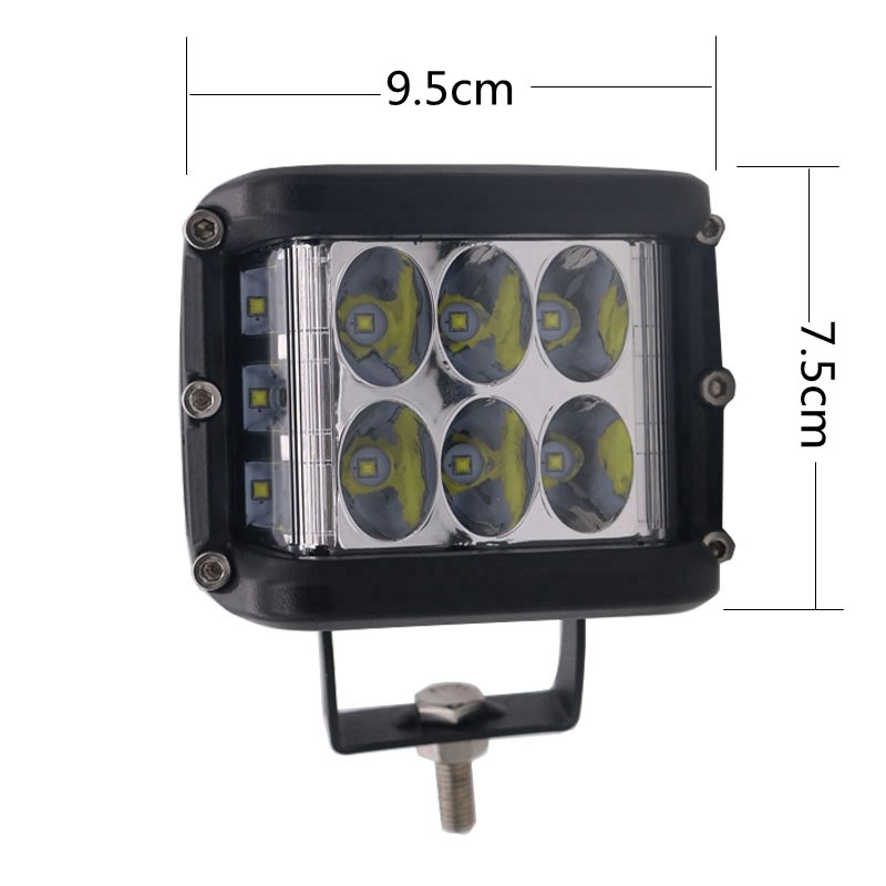 45W LED BAR ЛЕД БАР ДИОДЕН ФАР ПРОЖЕКТОР ХАЛОГЕН 12-24V DUAL