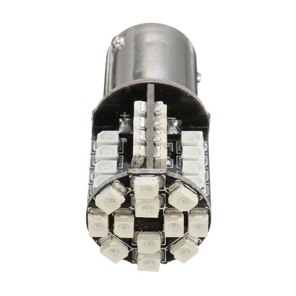 LED Лед Крушки, Мигач, 44 SMD, Canbus, 1156 (P21W), 12V, Оранжева, Жълта Светлина