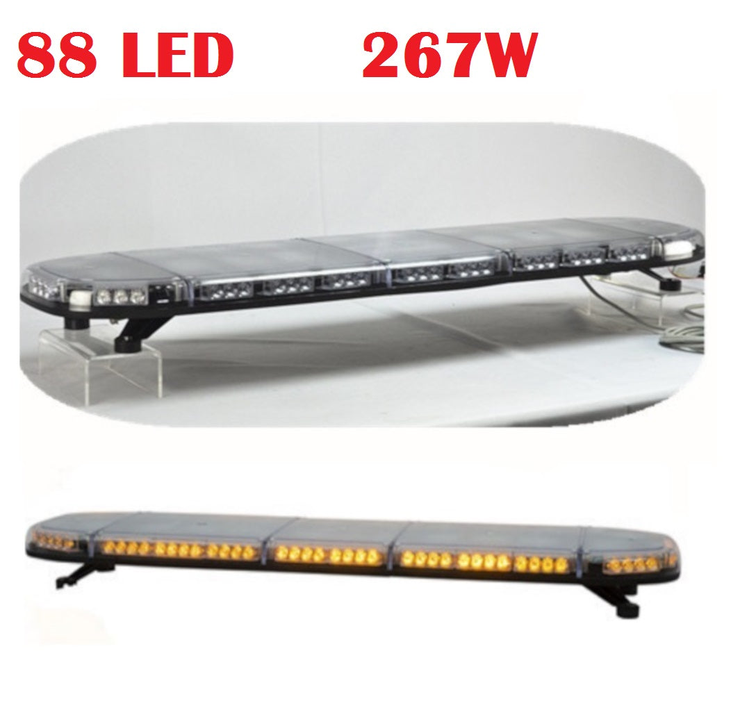 Аварийна, сигнална ЛЕД лампа 88 LED бар 267W 16 Функции 12/24V
