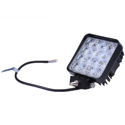 48W 16 LED Халоген Работна Лампа Насочена Spot Светлина Flexzon 10-30V за Ролбар АТВ, Джип