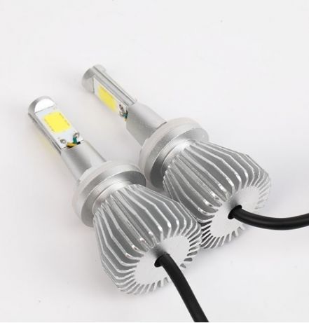 2бр. Комплект ЛЕД LED 24W 3000lm диодни Крушки H7 12V 24V