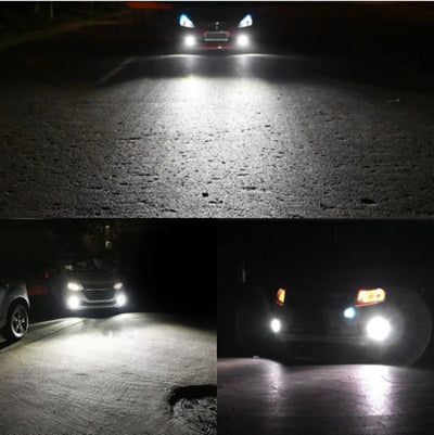 2бр. LED 24W 3000lm диодни Крушки H11 H8 H9 12V 24V
