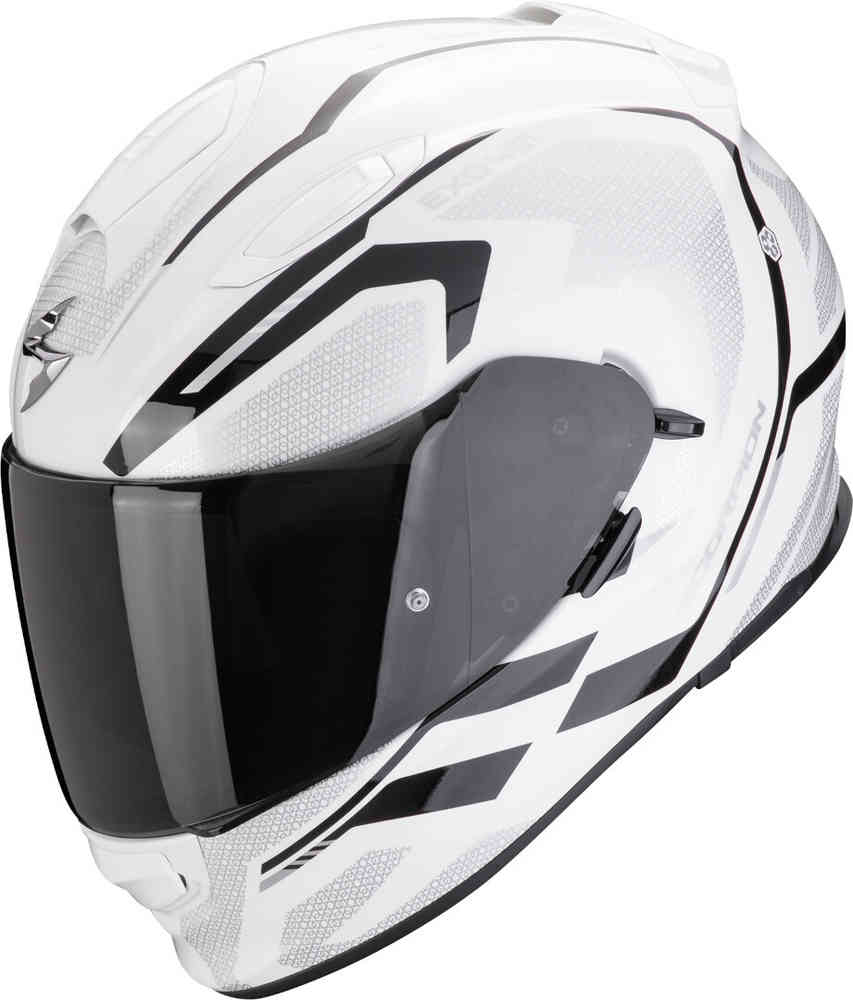 КАСКА SCORPIONS EXO 491 KRIPTA WHITE/BLACK