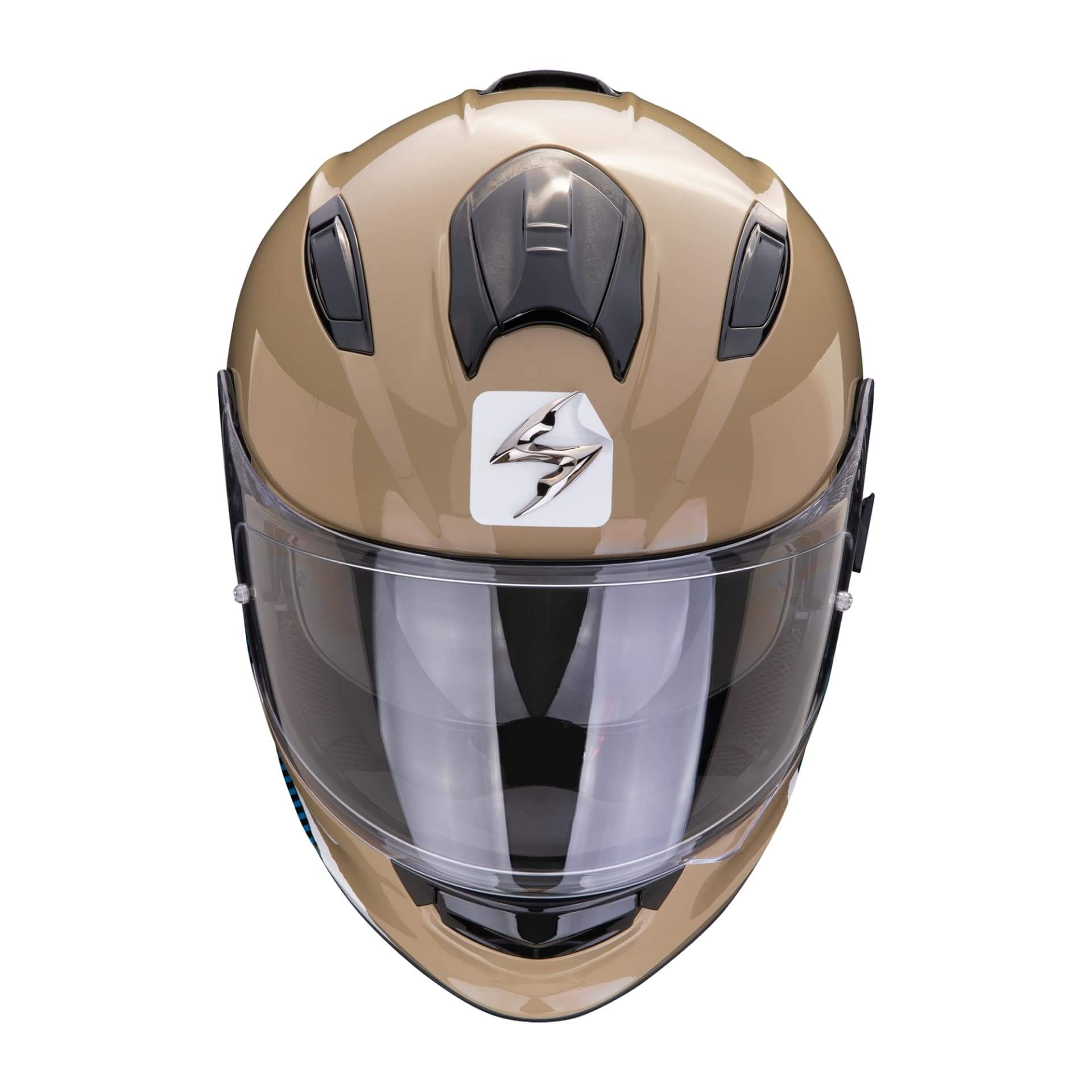 КАСКА SCORPIONS EXO 491 CODE SAND/BLUE