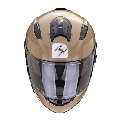 КАСКА SCORPIONS EXO 491 CODE SAND/BLUE