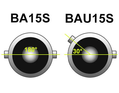 LED Лед Крушки, 18 SMD, BA15S 1156 (P21W), BAU15S 1156 (PY21W), 12V - 24V, Бяла, Оранжева, Червена, Синя Светлина