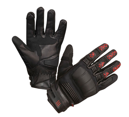 МОТО РЪКАВИЦИ MODEKA ENNOS BLACK/RED