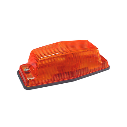 LED Лед Диодна Сигнална Лампа, Габарит, Мигач, 12 Диода, 130мм, 12V - 24V , Камион , Трактор, Багер, Селскостопански Машини и Др.