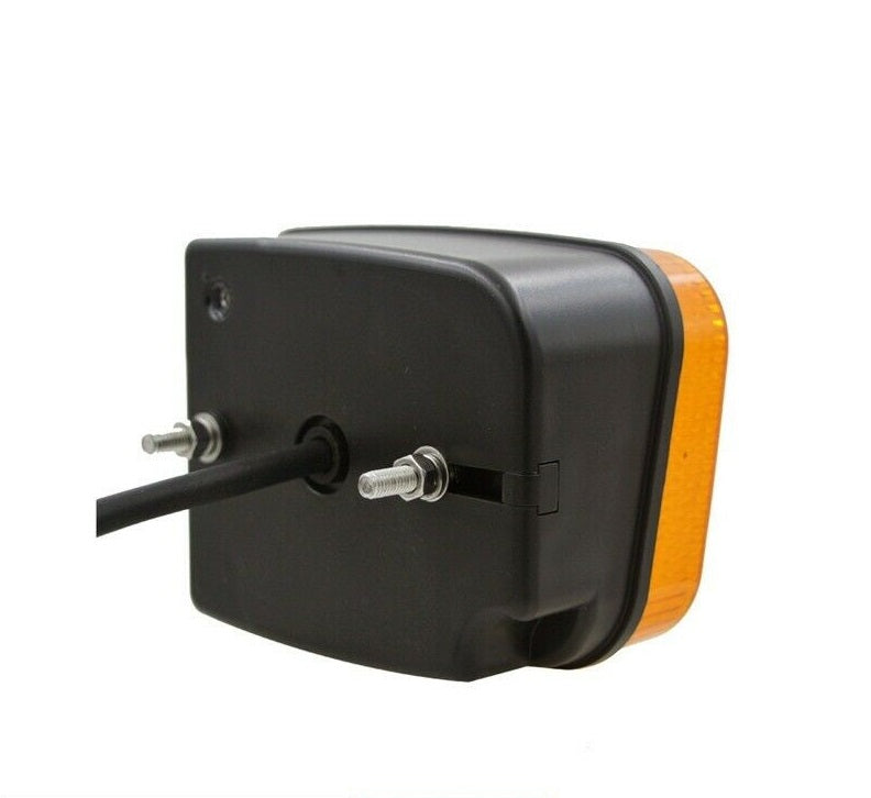 24W LED Комплект Светодиодени предни габарити за предупреждение за кабина за Case Кейс 1983404C1 TL7010R модели 595, 695, 895, 995, 3220, 3230, 4210,