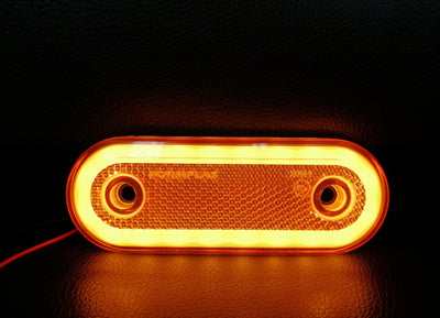 LED Диоден Габарит Със Стойка, Бял, Червен, Жълт, Маркер, Е-Mark, Неон Ефект, 12V-24V /0294