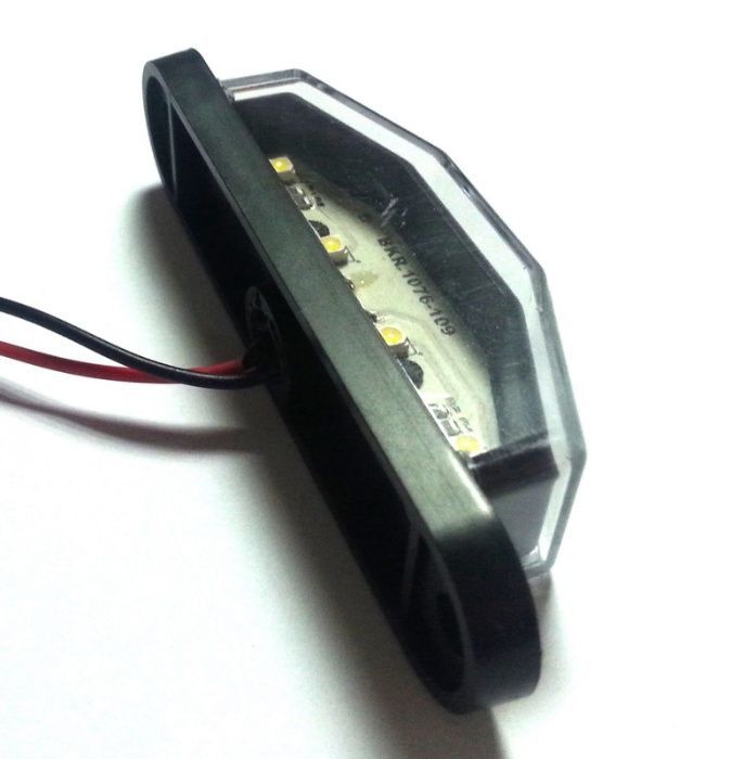 12V ЛЕД LED Диодно осветление за заден регистрационен номер за Автомобил Камион Бус Ремарке Каравана и др.