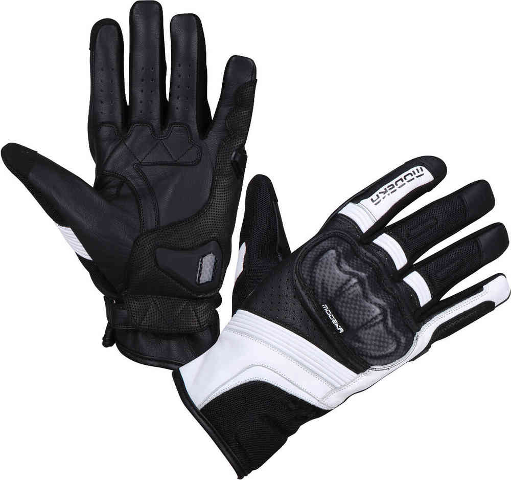 МОТО РЪКАВИЦИ MODEKA MIAKO AIR BLACK/WHITE