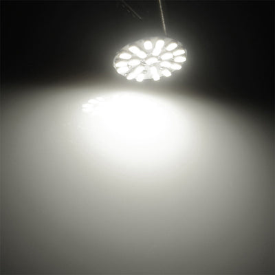 LED Лед Крушки, 22 SMD, BA15S 1156 (P21W), BAU15S 1156 (PY21W), 12V - 24V, Бяла, Оранжева, Червена, Синя Светлина