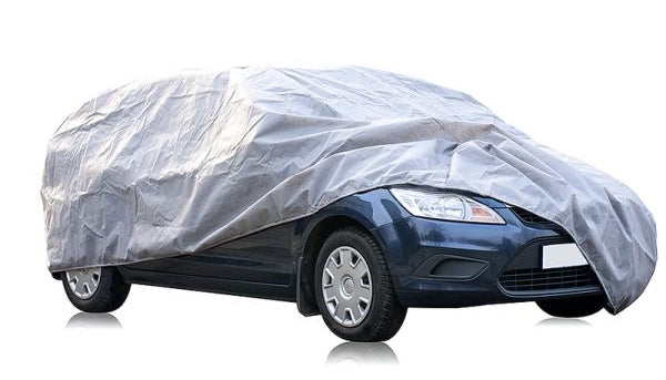 Водоустойчиво висококачествено покривало Perfect за автомобил размер L Л 450 cm x 150 cm сив CarPassion