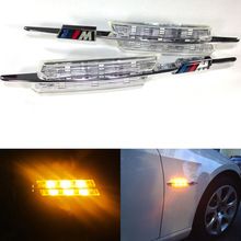 Диодни мигачи за BMW BMW E46 / E60 / E90 M-look (2003-2008) - хром