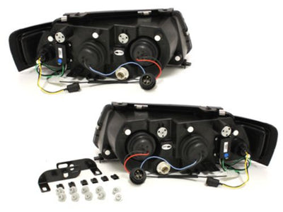 Кристални фарове  Dayline VW PASSAT 3B/ B5 (97-00)  - черни