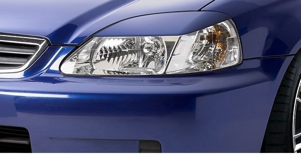Вежди за фарове за Honda Civic (2001-2003) - черни