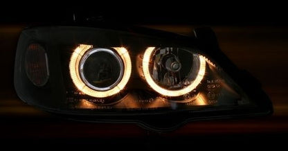 Кристални фарове OPEL ASTRA G (98-04) - хром