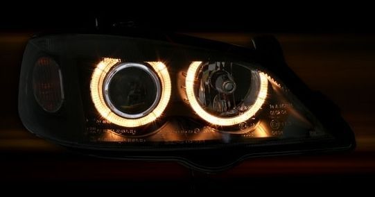 Кристални фарове OPEL ASTRA G (98-04) - хром