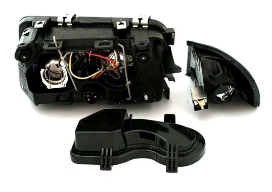 Кристални фарове  Angel Eyes AUDI A3 (96-00) - хром