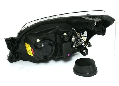 Кристални фарове за Opel Astra Н (2004-2009) - хром