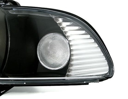 Кристални фарове  Angel Eyes BMW E39  (1995-2003) - черни