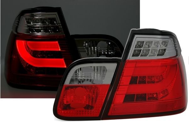 Диодни стопове BMW E46 седан (2001-2005)  - опушени
