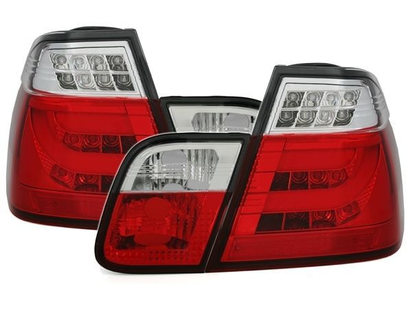 Диодни стопове BMW E46 седан (2001-2005) Light bar design - хром