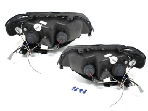 Кристални фарове  Angel Eyes BMW X5  (99-03) - черни