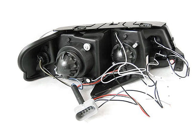 Кристални фарове  Angel Eyes VW PASSAT  B5.5 (01-05)  - хром