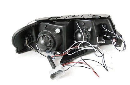Кристални фарове  Angel Eyes VW PASSAT  B5.5 (01-05)  - хром