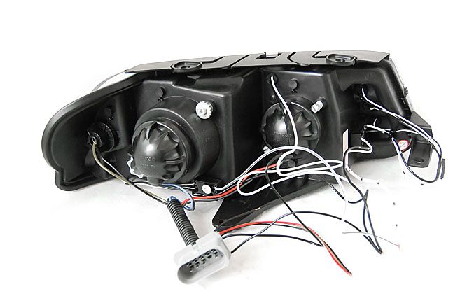 Кристални фарове  Angel Eyes VW PASSAT  B5.5 (01-05)  - хром